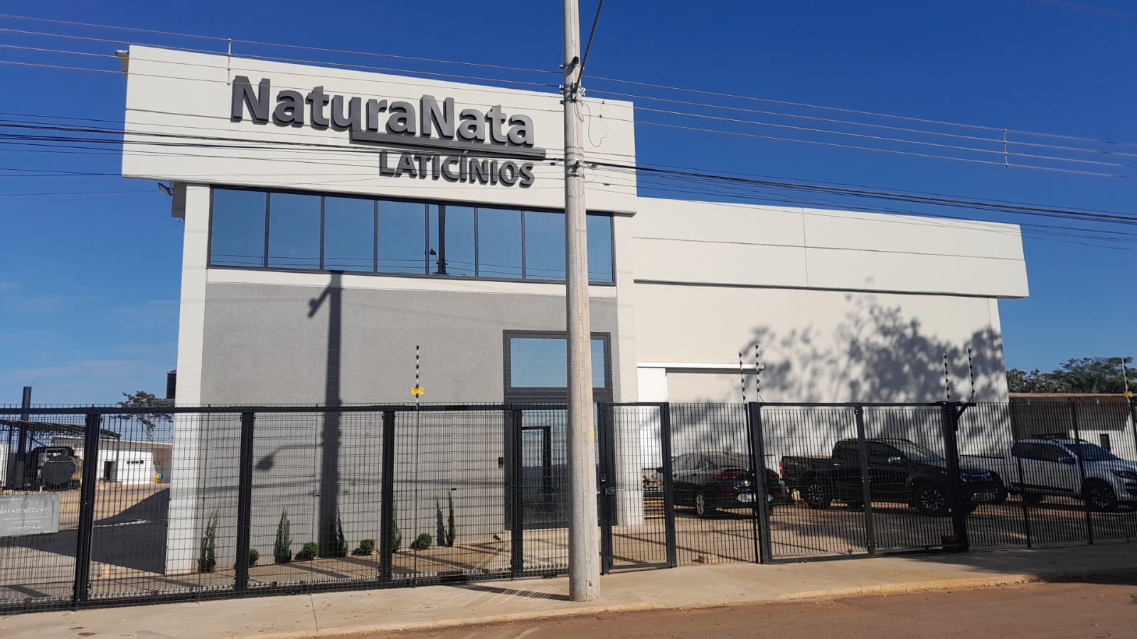 Sede da Laticínios NaturaNata em Olímpia - SP