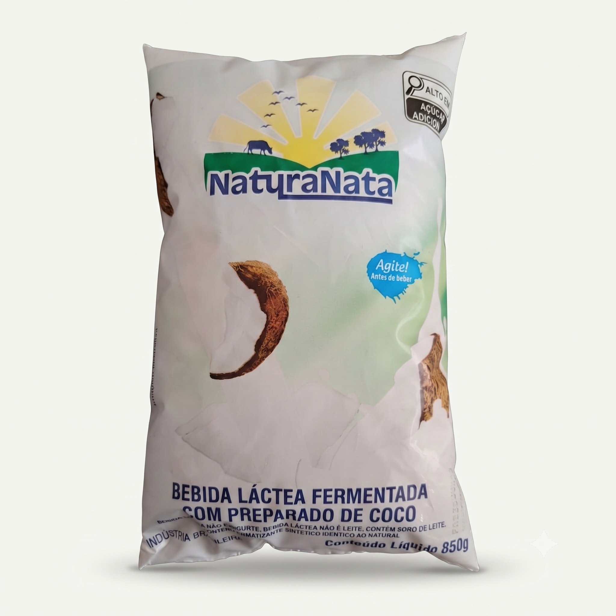 Bebida Láctea Fermentada sabor coco, pacote 850g