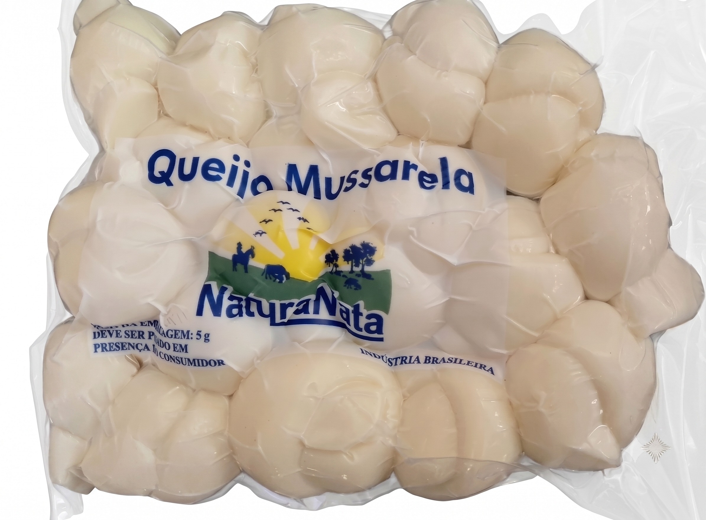 Queijo Mussarela NaturaNata, bolinhas